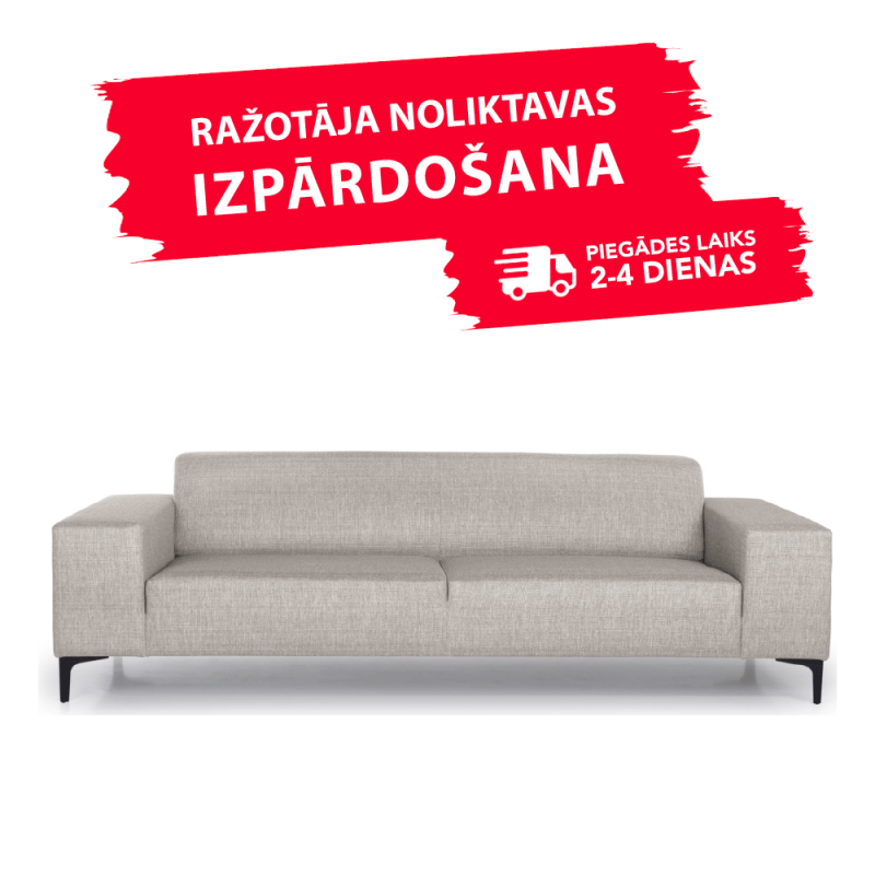 Sofa VIVA (Tryvietis) (Gamintojo sandėlis)